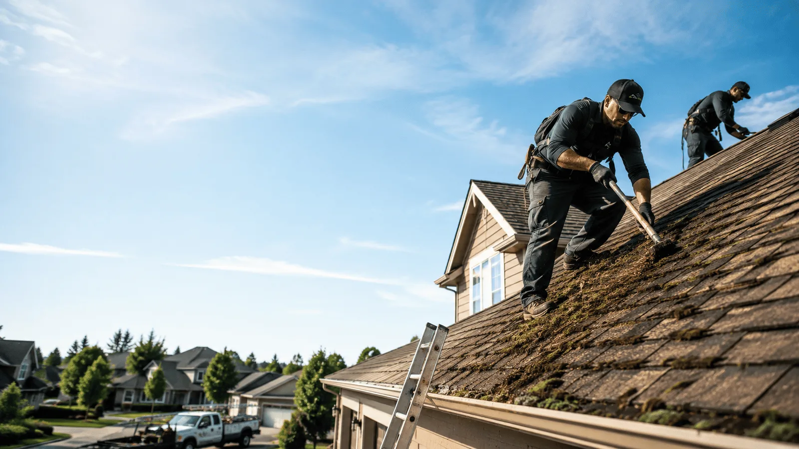 Roof Moss Removal in Lyerly, GA near me